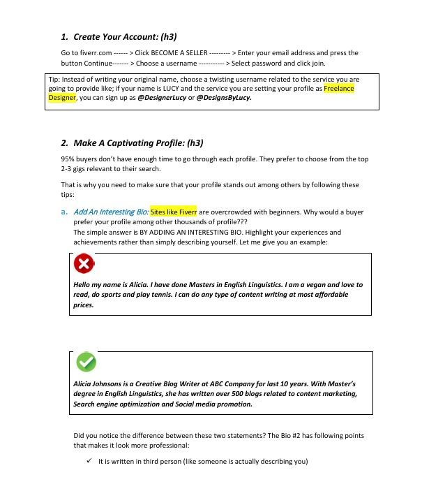 How to Make Money on Fiverr – Comprehensive Guide – image 5
